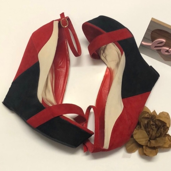 DIVA Lounge Shoes - Black, red and ivory shoes  ✨👠✨